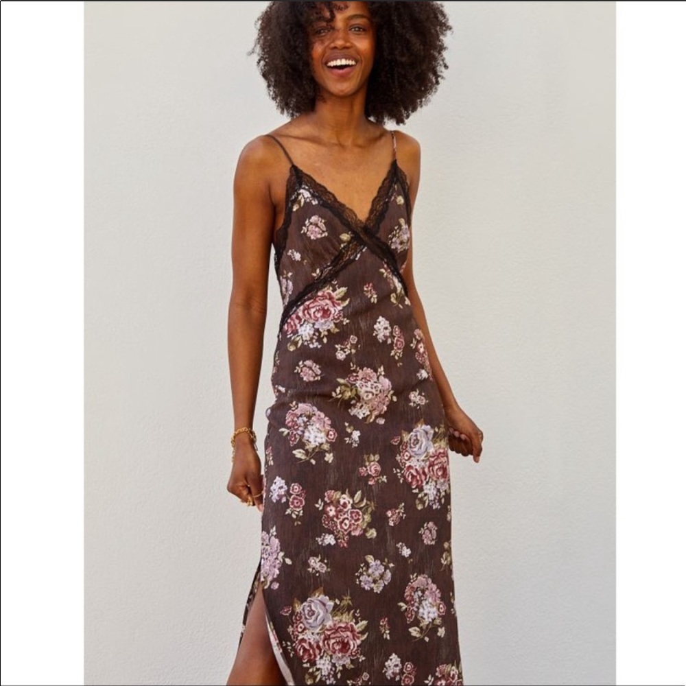 H&M x Brock Collection Lace Maxi Dress